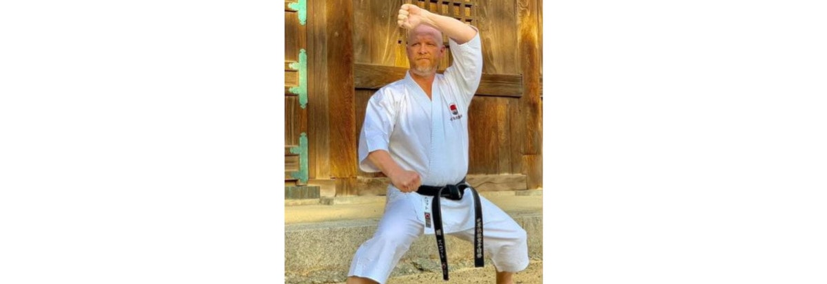 Sensei Scott Middleton in Falu, Sverige